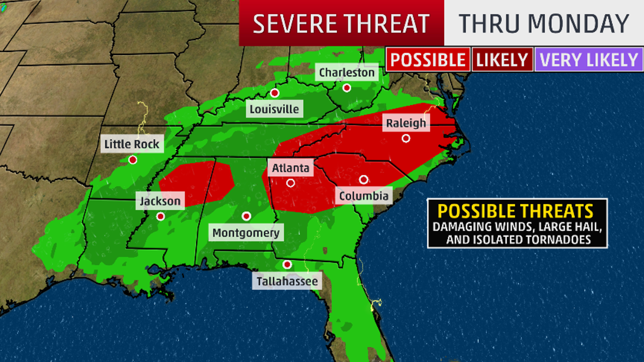 Southeast US 10-Day Weather Forecast: What To Expect