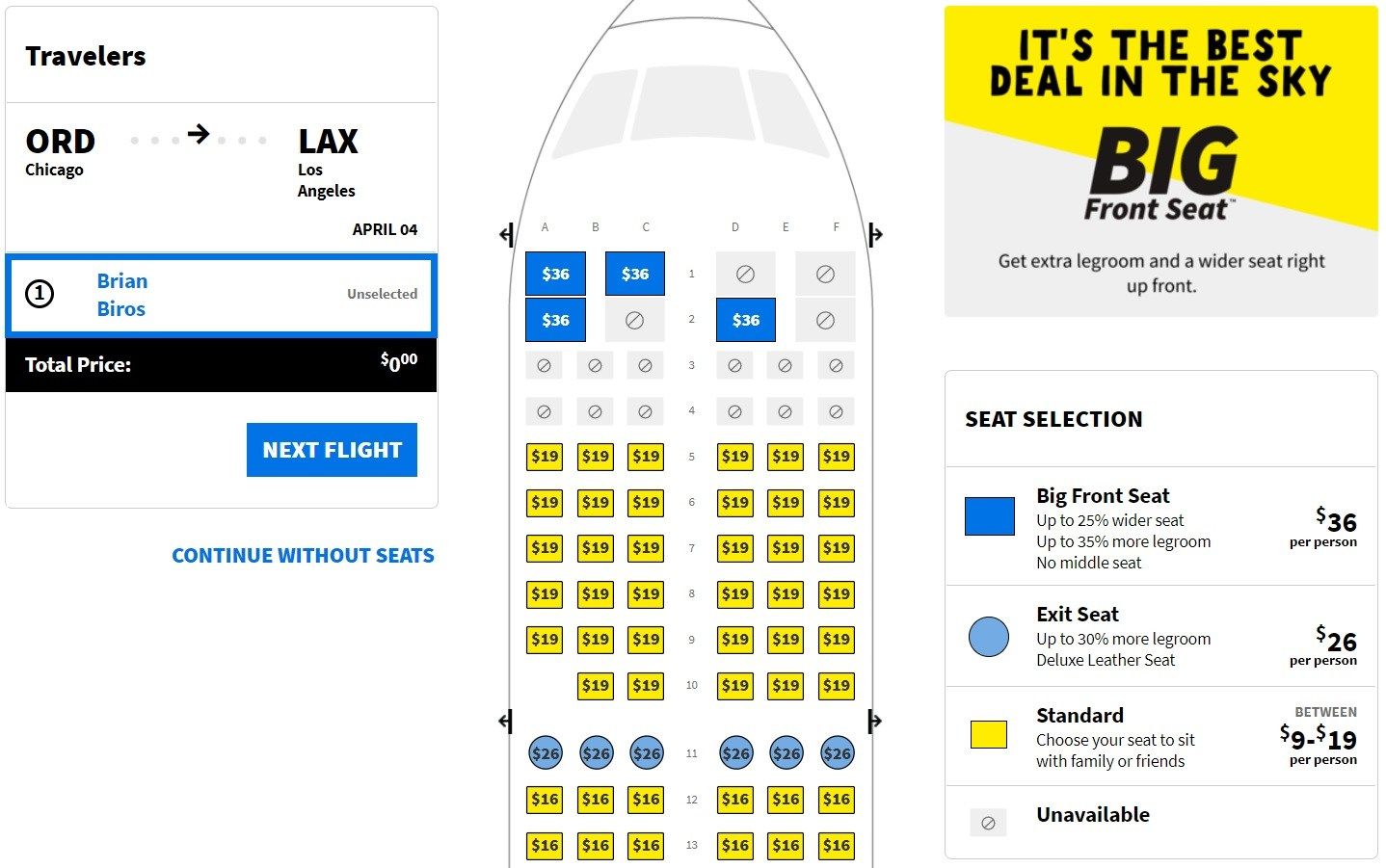 Spirit Airlines Seat Chart: Find Your Perfect Spot
