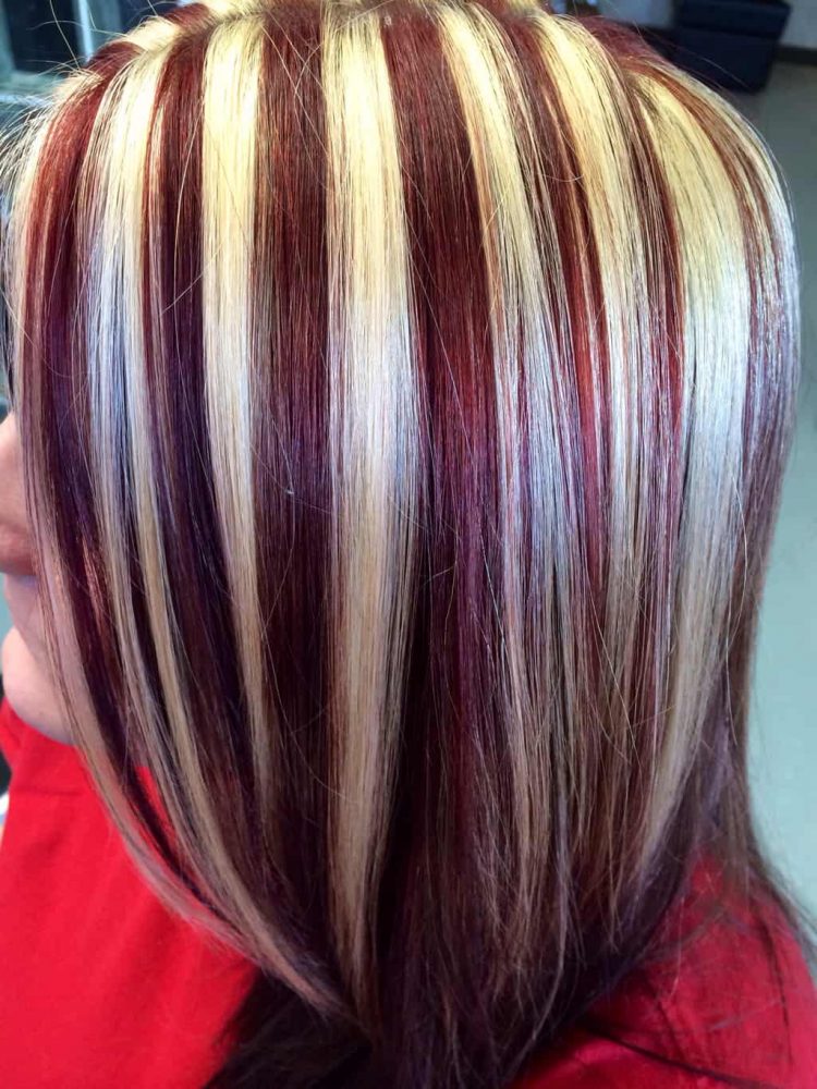 Stunning Blonde And Red Highlights For Dark Hair: A Complete Guide