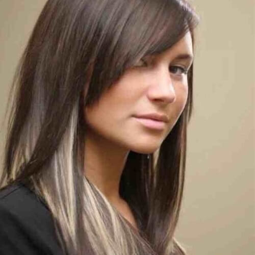 Stunning Blonde Hair With Hidden Brown Underlights: A Style Guide