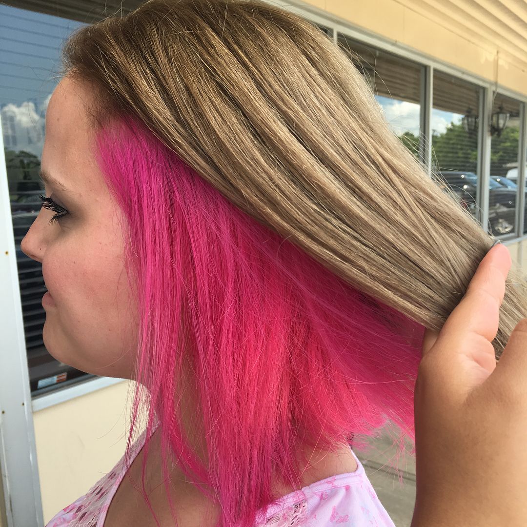 Stunning Blonde Hair With Underneath Color: A Style Guide