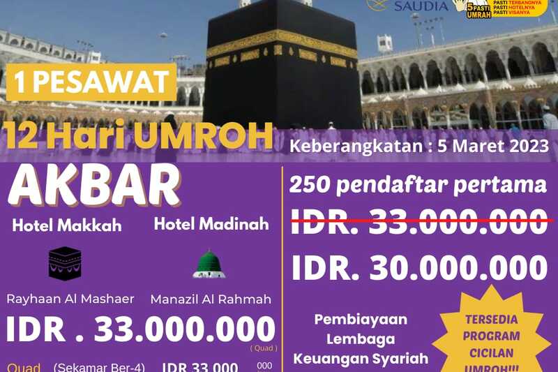 Temukan Paket Umroh Terbaik Dari Serang, Banten: Biaya Terjangkau, Layanan Prima