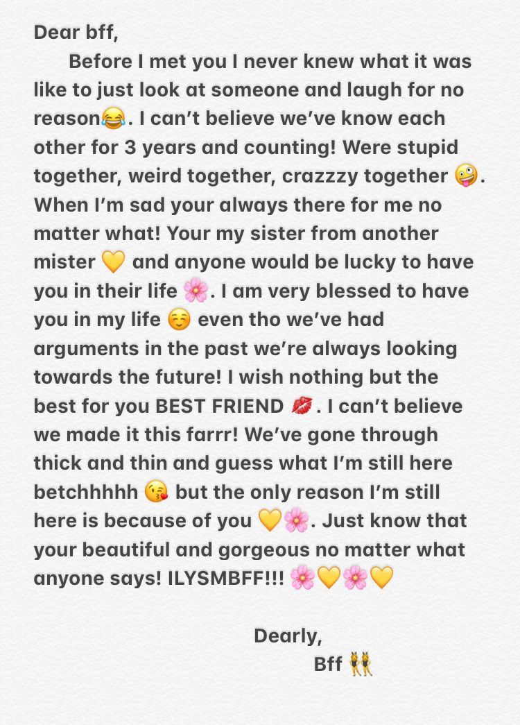 The Best Copy And Paste Paragraphs For Your Best Friend