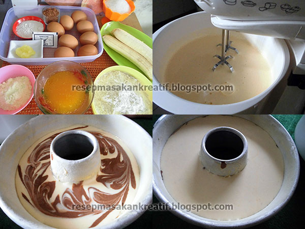 Tips & Trik Membuat Bolu Marmer Kukus Yang Lembap Dan Enak