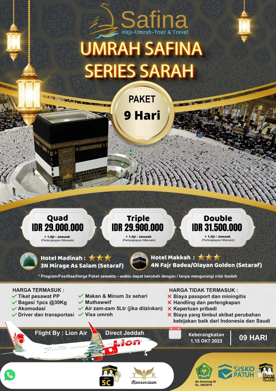 Tips & Trik Mengatur Perjalanan Umroh Bersama Keluarga Ber-5:  Membuat Kenangan Indah