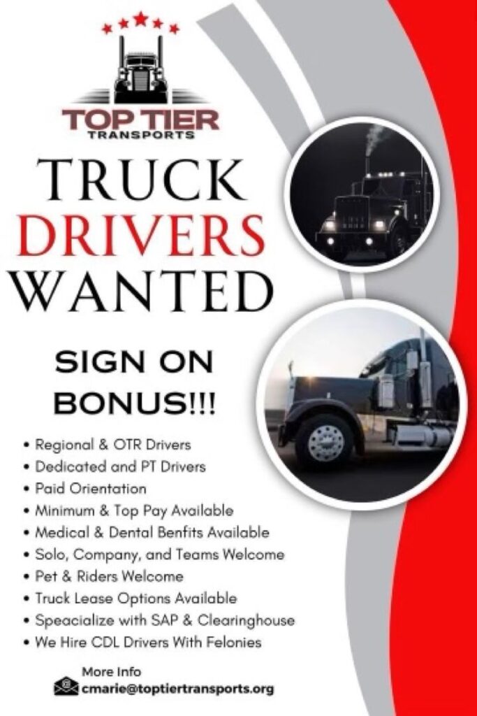 Top Trucking Companies Hiring SAP Certified Drivers Now