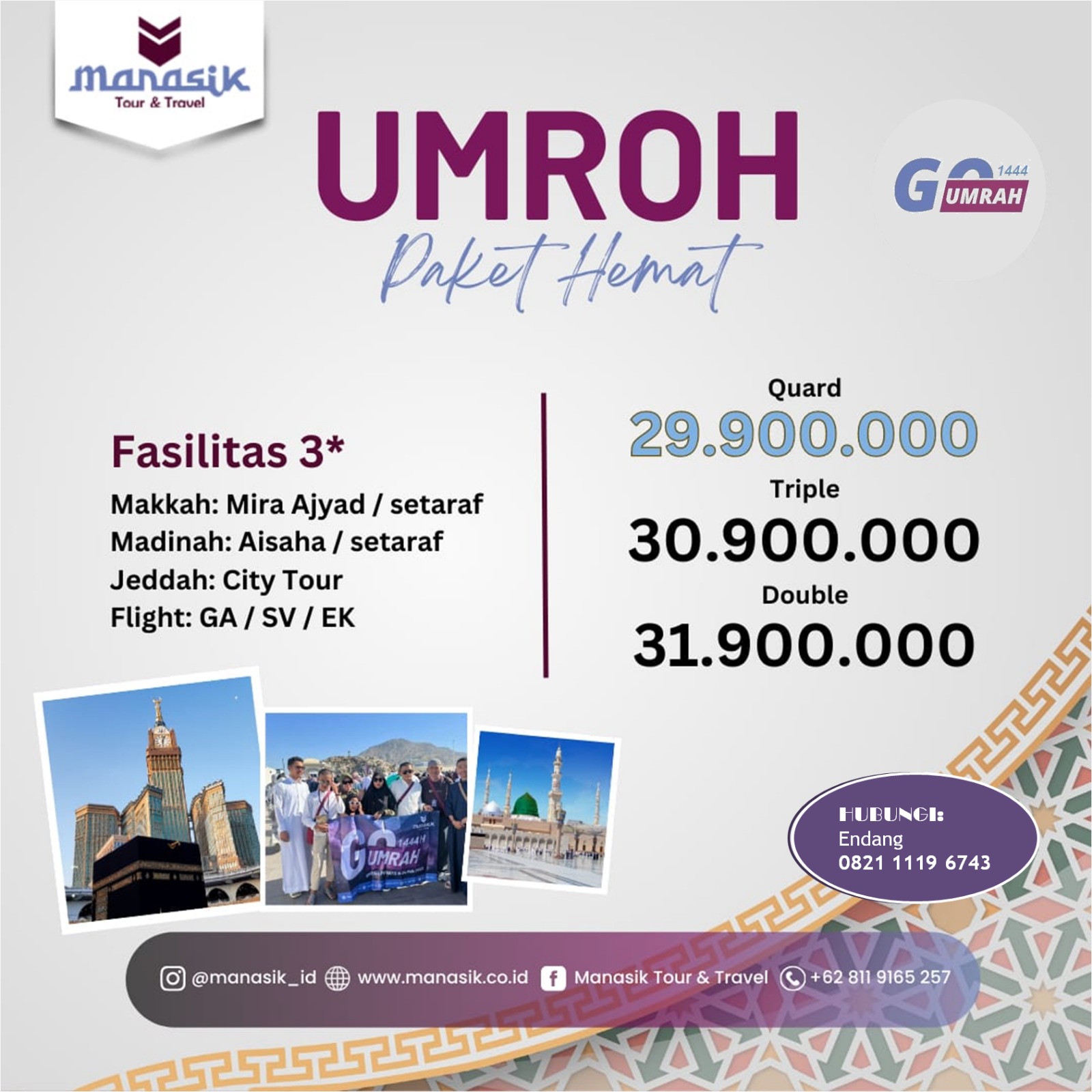 Umroh 2025 Dari Banjarmasin: Estimasi Biaya, Paket, & Tips Hemat