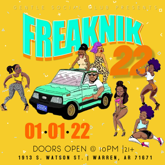 Unlocking The History: Rare Freaknik Flyer Collection