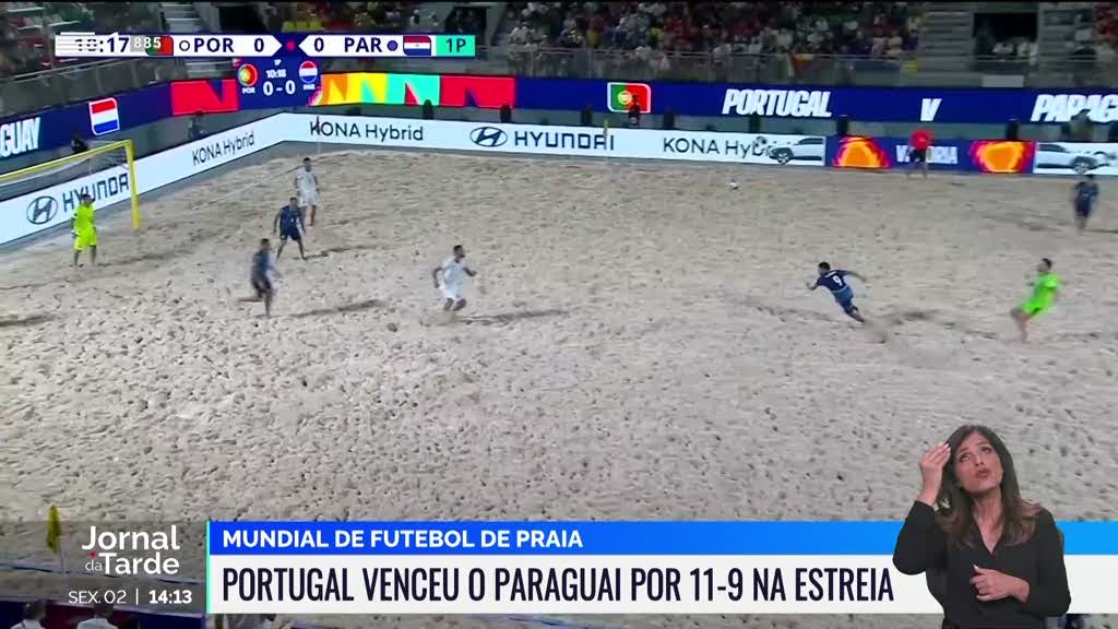 Vitória Portuguesa Sobre O Paraguai No Mundial De Praia: Um Relato Da Partida