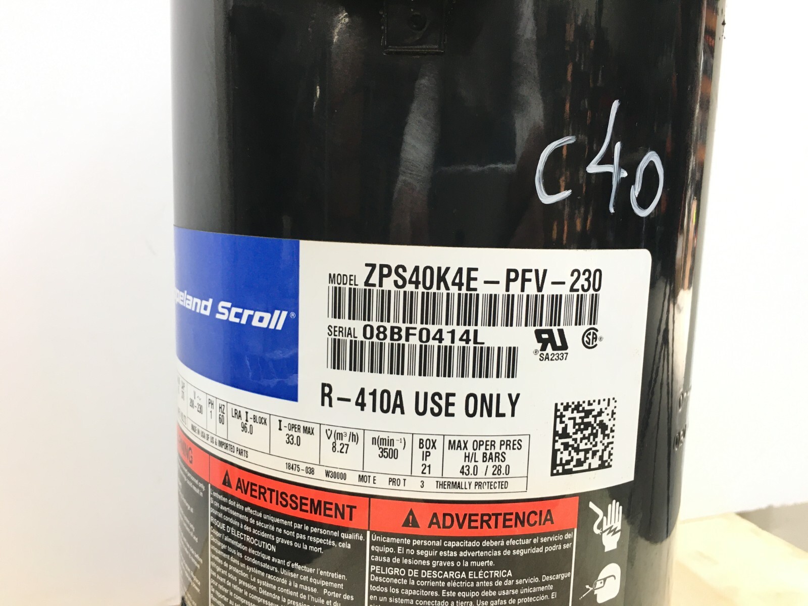 ZR40K3 PFV 230: A Comprehensive Performance Analysis